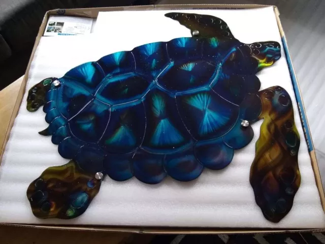 Sea life Metal Ocean wall decor turtle Beach Cottage Wall Art decorative large