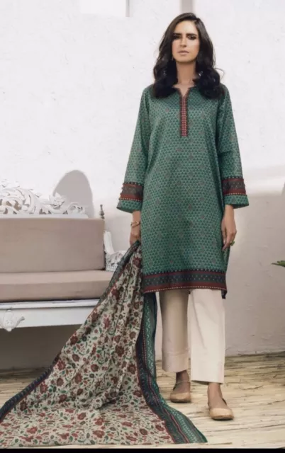 Ladies designer Pakistani 2 Pc Stitched Suit size 12