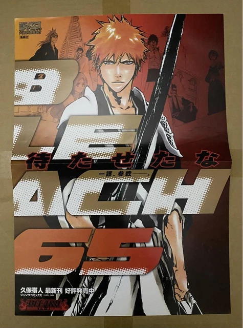 Bleach Promotional Poster Ichigo Kurosaki Anime