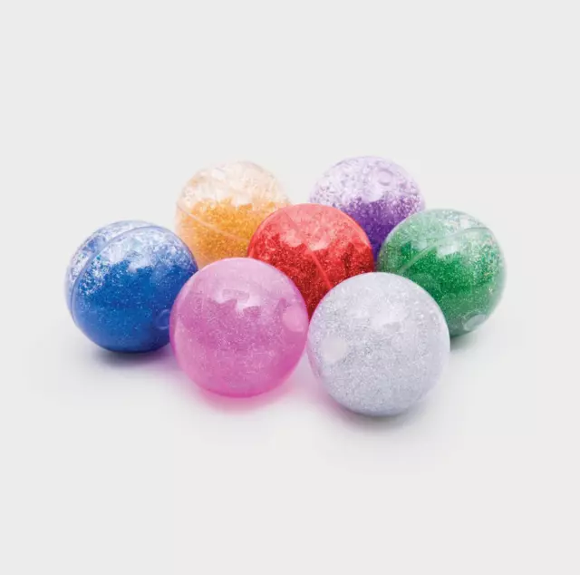 Sensory Balls Rainbow Glitter Balls |Sensory Play Baby Toddler Preschool Toy SEN