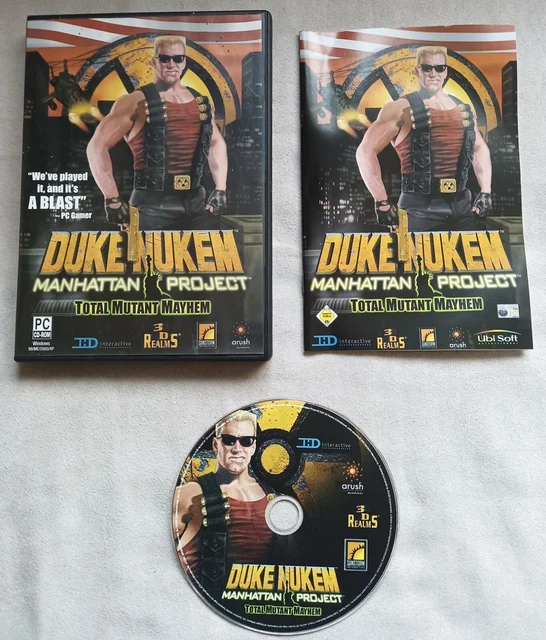 Manhattan Project Computer DUKE NUKEM: MANHATTAN Project (PC: Windows, 2002) - VGC - Includes ...