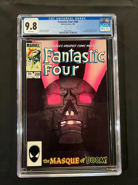 Fantastic Four #268 CGC 9.8 (1984) - Doctor Doom - Origin of She-Hulk re-told