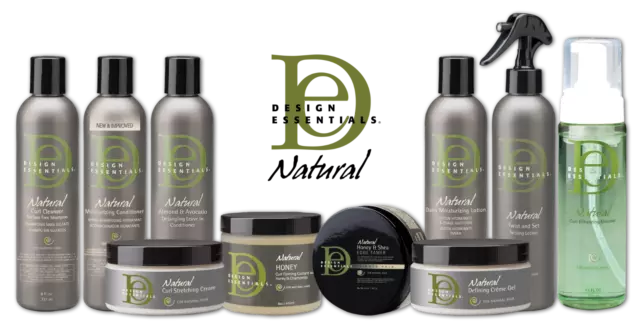 DESIGN ESSENTIALS NATURAL ALMOND & AVOCADO HAIR PRODUCTS