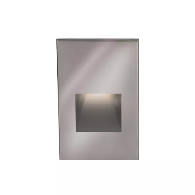 WAC Lighting WL-LED200 LEDme 5" Tall LED Step and Wall Light - Stainless Steel /
