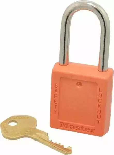 Master Lock Keyed Alike Retaining Key Lockout Padlock