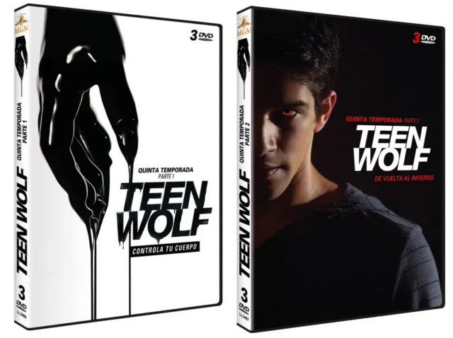Pelicula Dvd Serie Tv Teen Wolf Temporada 5 Parte1+Parte2 Precintadas
