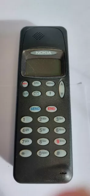 Nokia Mobile Vintage 1990's Model 100 Brick Candybar Cell Phone THA-9