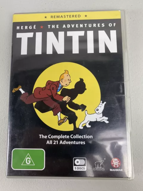 The Adventures Of Tintin THE COMPLETE COLLECTION ALL 21 ADVENTURES