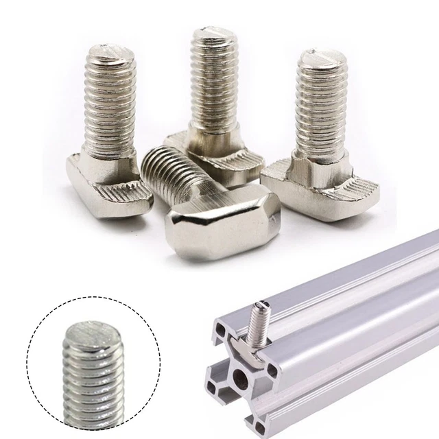 Prácticos tornillos martillos T-Tornillo Kit 20 UD. Acero al carbono Invernadero