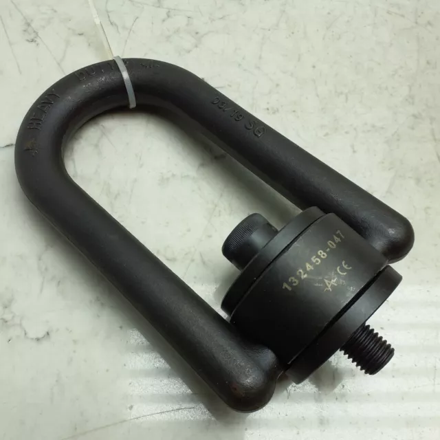 Adb Heavy Duty- 7,000 Lb. Long Bar Black Oxide Hoist Ring, 33168