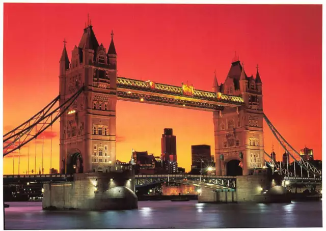 Londra Cartolina, Torre Ponte Presso Tramonto Da Mayfair Carte TH9