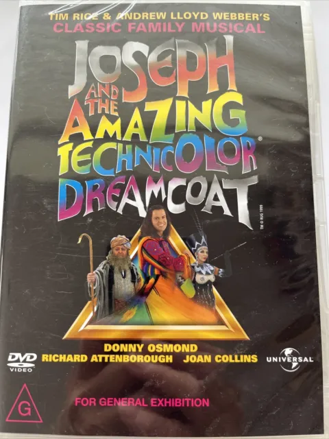 Joseph And The Amazing Technicolor Dreamcoat (DVD, 1999) Free Postage
