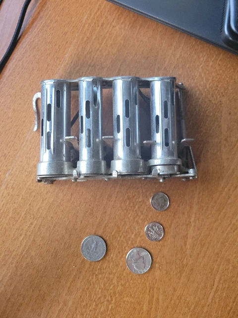 Vintage McGill Coin Changer 4 Barrel Coin Dispenser