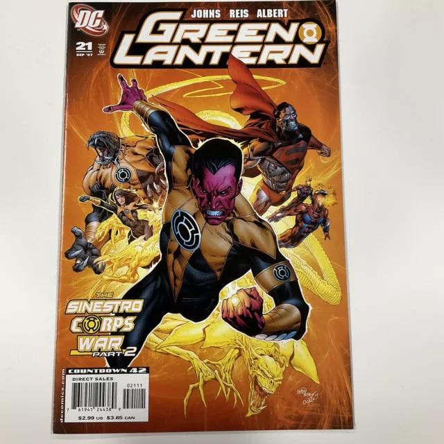 Green Lantern 21 Nm Near Mint Dc Comics