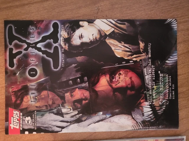 The X-Files vol 1 no.2 & 3 Topps comics 1995 2