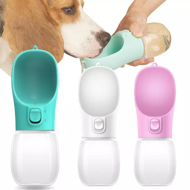 Portable Dog Water Bottle for Small Large Dogs Cat Outdoor Leakproof Walking Dri