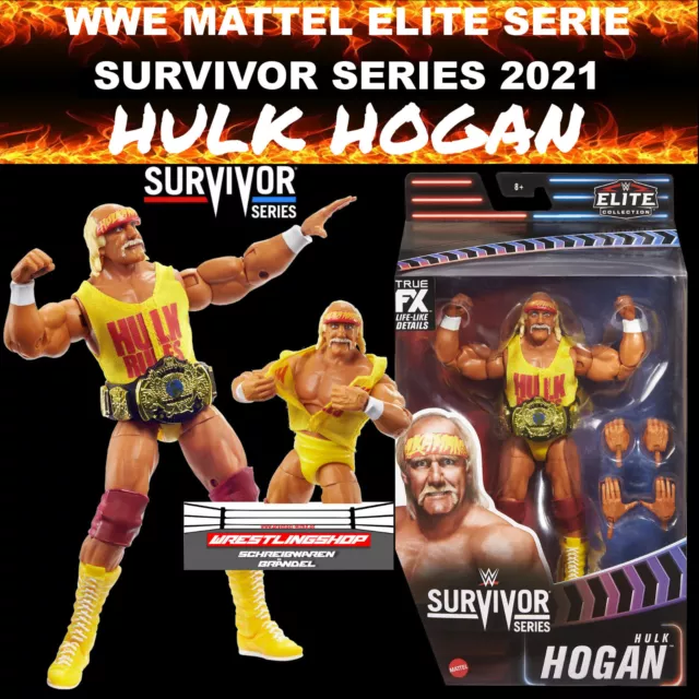 Wwe Mattel Elite Survivor Serie 2021 Hulk Hogan Wrestling Figur Raw Basic Smack