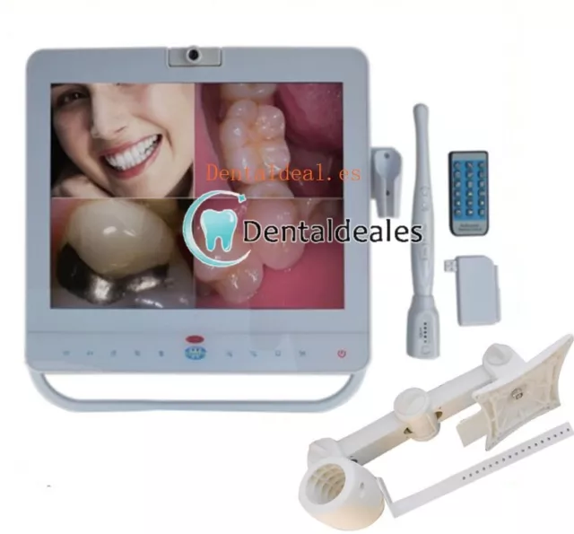 Cámara Intraoral Oral Dental Inalámbrico 15 Pulgadas Monitor+Soporte para LCD