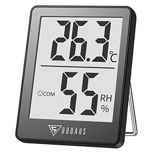DOQAUS Petit Thermometre Hygrometre Interieur de Haute Précision Moniteur Tempér