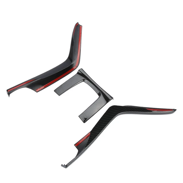 3 pz console pannello telaio interno auto rivestimento accessori auto