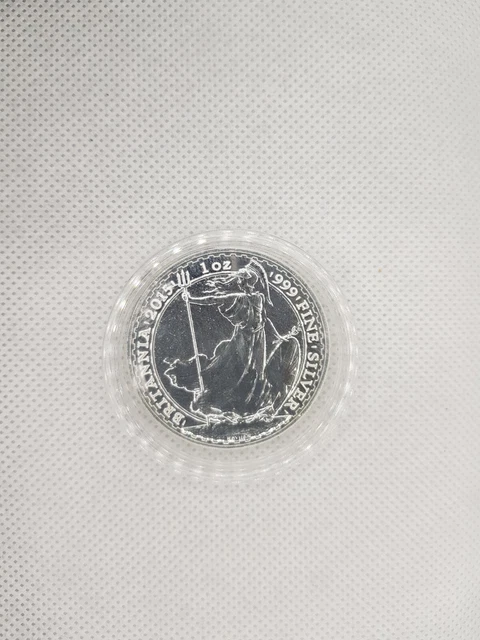 2015 Britannia 1oz 999 Silver £2 Pounds Coin