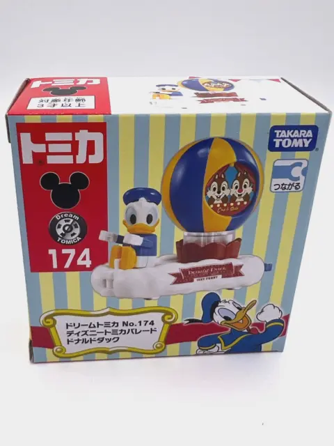 UK Stock - Dream Tomica No.174 Disney Tomica Parade Donald Duck JP (Takara Tomy)