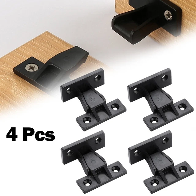 Soporte Cocina Duradero Negro Base 20kg 4 Paquete Fijadores