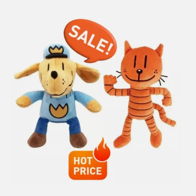 CARTOON DOG MAN Plush Doll Soft Stuffed Animal Toy Teddy Gift 30cm 2025