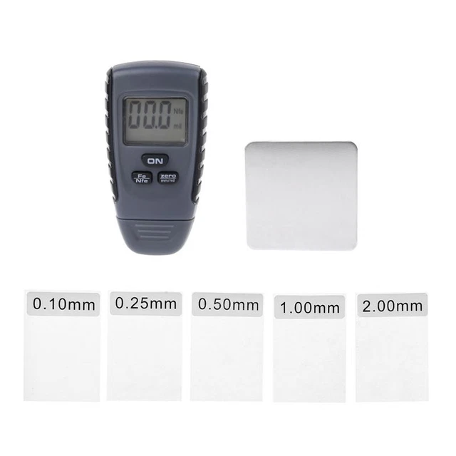 COATING THICKNESS GAUGE Digital Meter for Automotive Paint Thickness ...