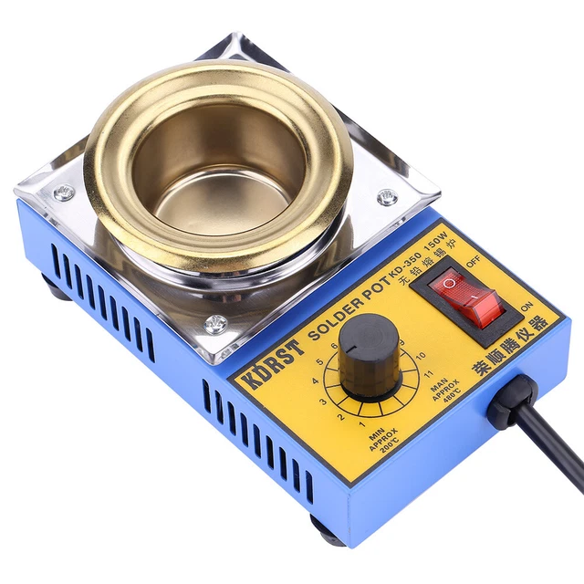 150W Leadfree Solder Pot Soldering Desoldering Bath Plate 50mm 200-450℃
