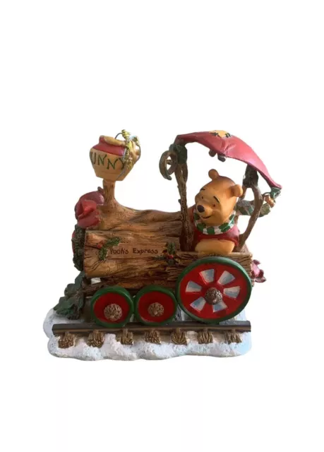 Winnie the Pooh Christmas Train Danbury Mint Pooh’s Express Car