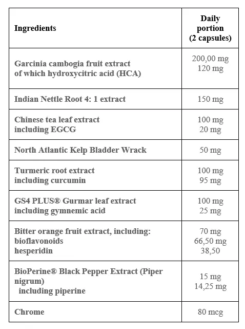 Slimvit controllo peso dimagrimento 9 in 1 (60 cappucci) Herballine Pharmovit 2