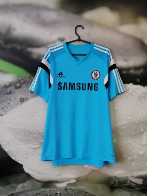 Chelsea 2014 training football shirt jersey Adidas Adizero size XL