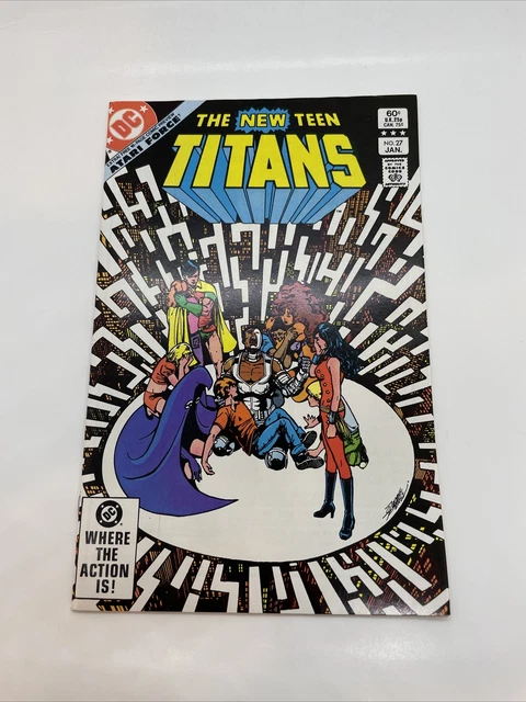 New Teen Titans #27 DC Preview Of Atari Force 1982 High Grade