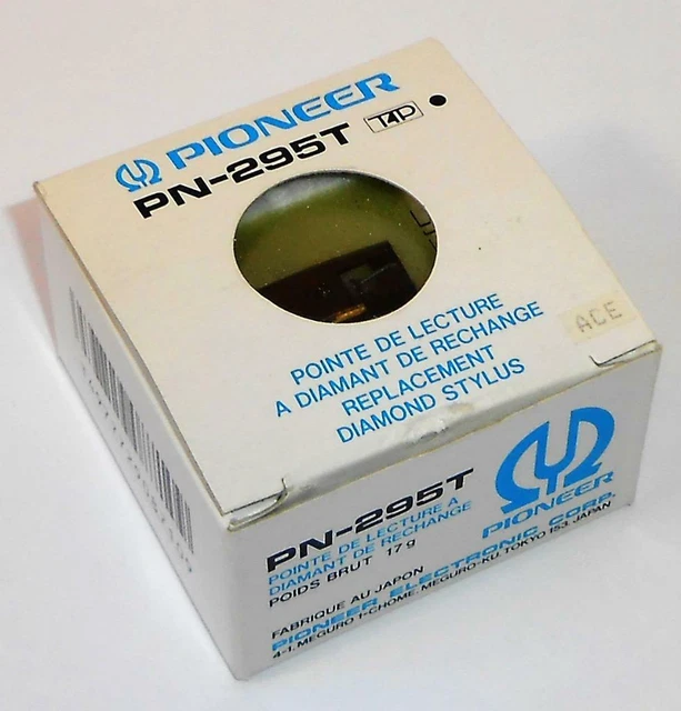 Pioneer PN-20 PC-20 Turntable Replacement Needle With Cover Genuine