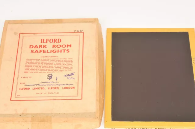 Filtro de luz de seguridad Ilford F 904 5x7