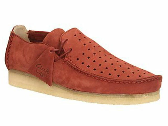 Clarks Originals Mens ** Wallabees Lugger Terracotta Lea **  UK  7,8,9,10,11 G