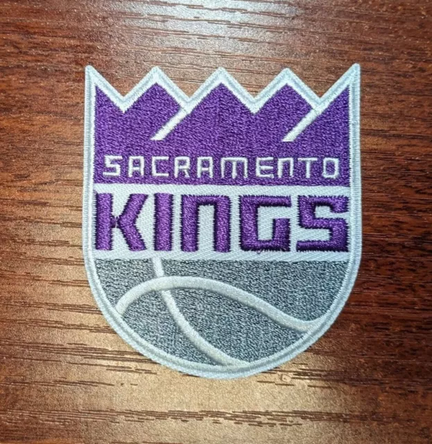 Sacramento Kings Patch NBA Basketball Sports Embroidered Iron On 2.5x2.25"