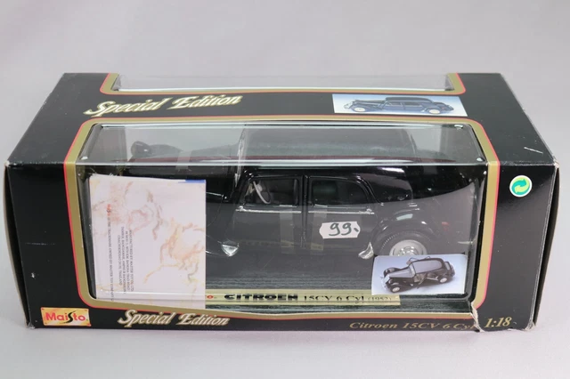Special Edition 1:18 - Model Car - Citroën Traction Avant 15CV - 6 Cyl In Original Packaging No Reserve