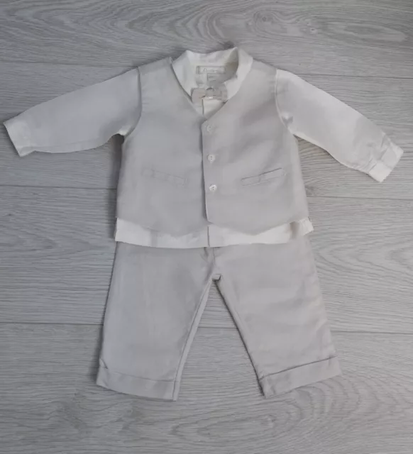 Baby Boy Christening Special Occasion Outfit Age 6 Mths Emile Et Rose. Worn Once
