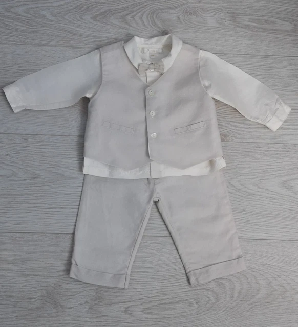 Baby Boy Christening Special Occasion Outfit Age 6 Mths Emile Et Rose. Worn Once