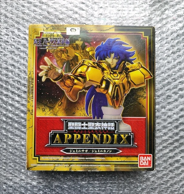 Saint Seiya Myth Cloth Appendix - Saga & Kanon - Chevalier D'Or Des Gémeaux - Bandai