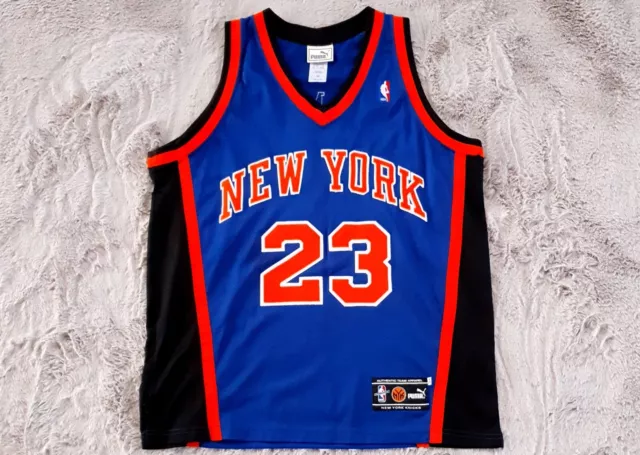 Vintage 00’s New York Knicks Jamal Crawford Reebok Jersey Men’s XXL 54