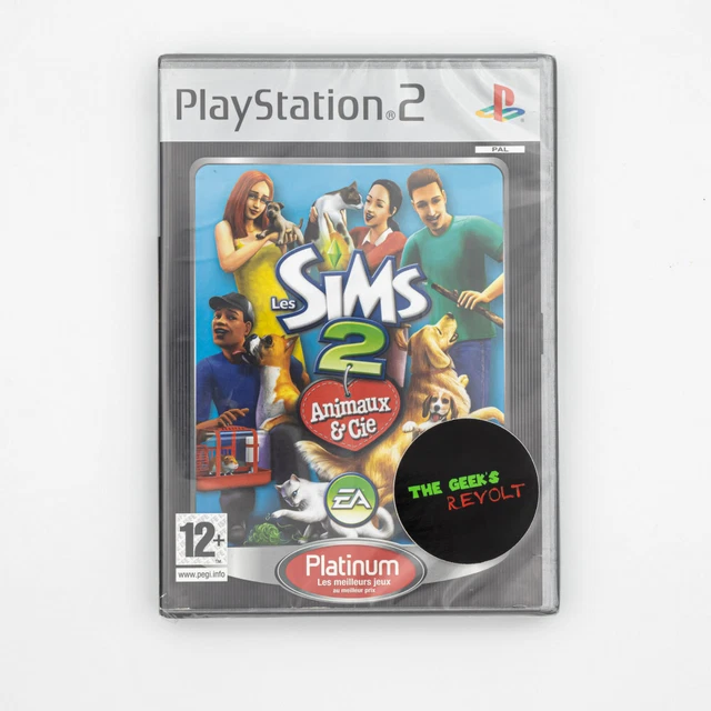 Les Sims 2 Animaux & cie (plat - PAL fr - Garanti 1 An - PS2 Sony EA