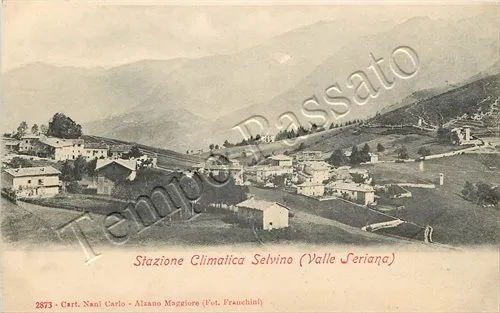 Cartolina di Selvino, stazione climatica in Valle Seriana - Bergamo