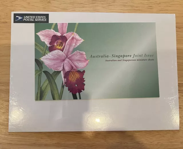 1998 Native Orchids Australia-Singapore Joint Issue stamps Sealed/new