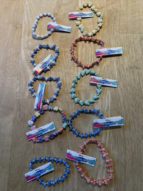 NWT Lot of 10 Disney  Assorted characters, TRRTLZ Bracelets Various Colors