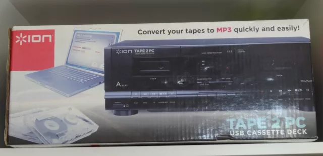 ION Tape2PC USB Cassette Deck, Convertisseur cassettes en MP3