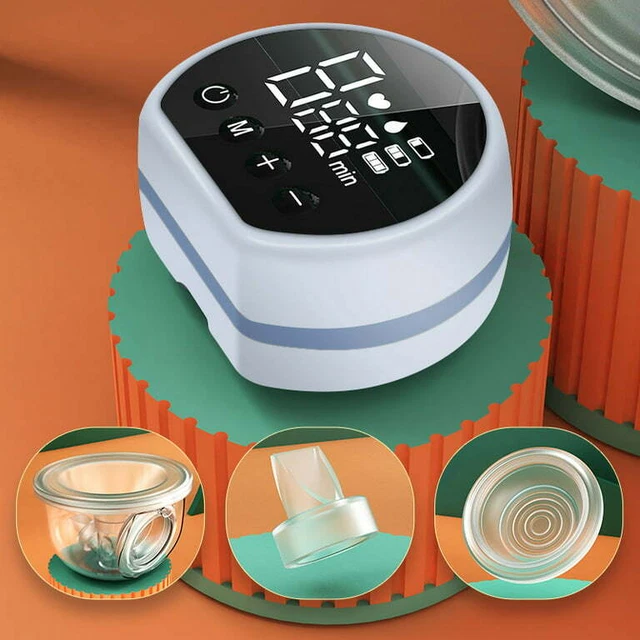 Extractor de pecho portátil suave e indoloro lactancia materna de silicona portátil
