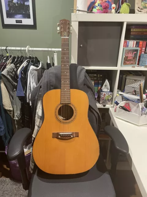 1 X ASHTON Acoustic Guitar Model Cg34Bk 25.00 PicClick UK